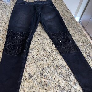 Sequin Jeans